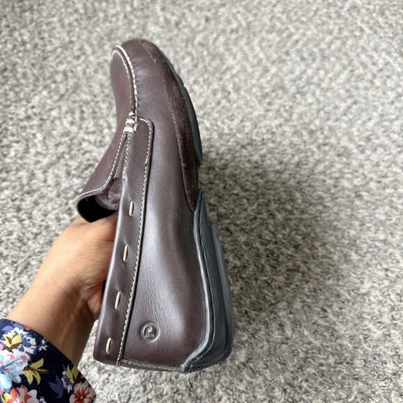 Rockport Mens Driving Moc Loafers Brown Leather Slip On Shoes Size 11.5 W main image 5